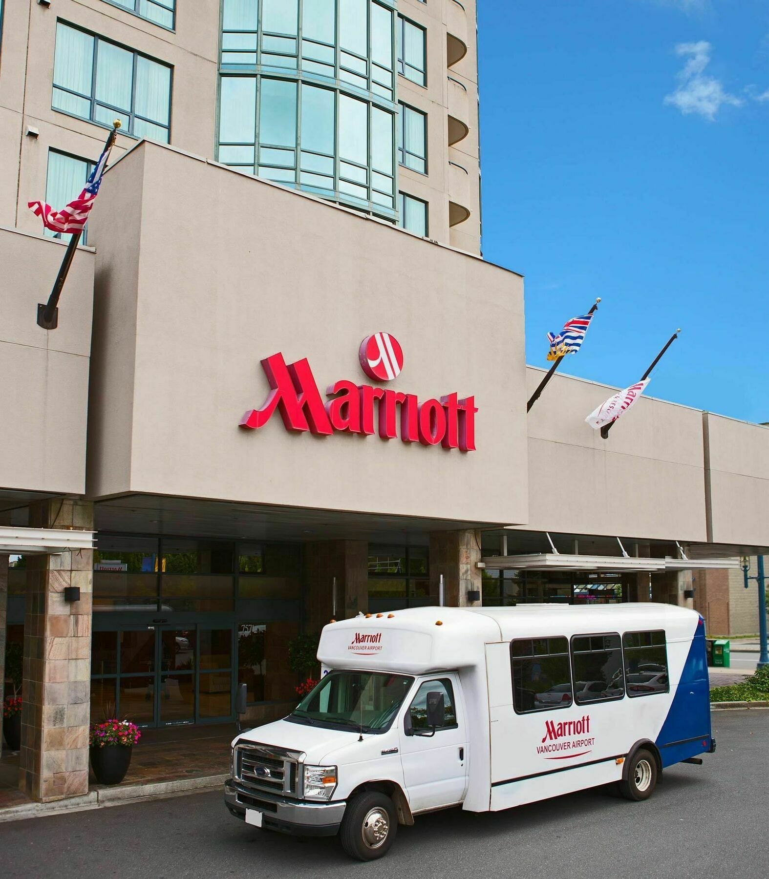 Vancouver Airport Marriott Hotel Richmond Zewnętrze zdjęcie